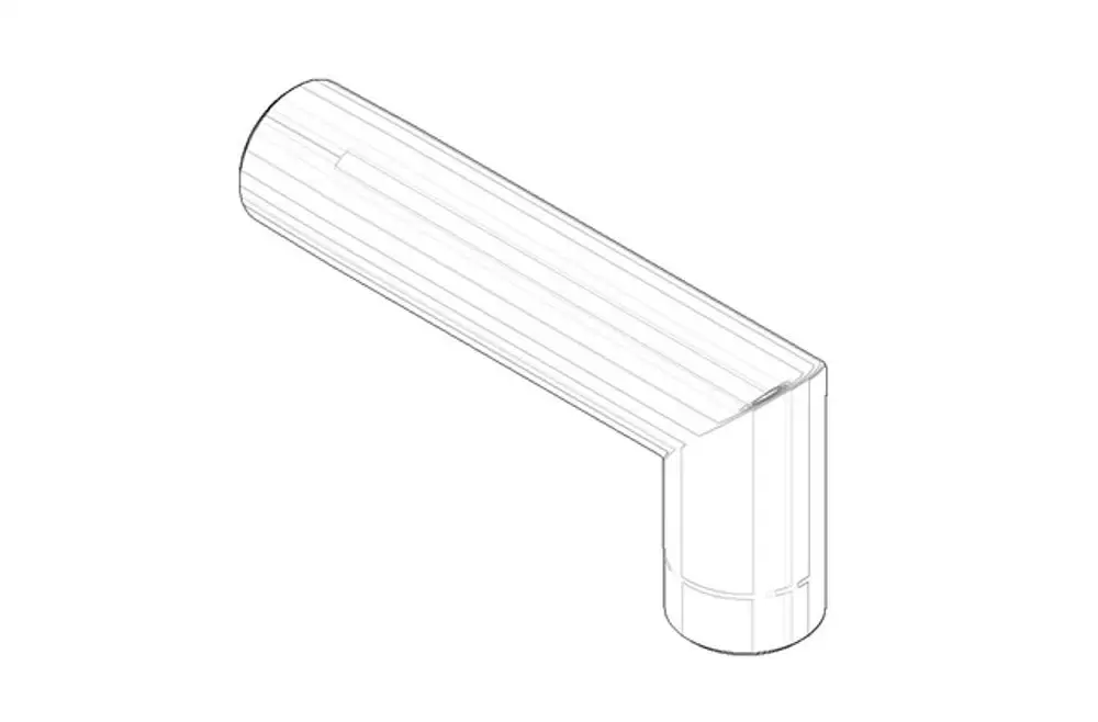 DORNBRACHT Anschluss ERSATZTEILE 091103021 93,5 x 42,5 x 21 mm Weiß matt, 091103021-10 Galeriebild 1